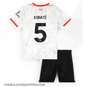 Liverpool Ibrahima Konate #5 Tredjetrøje Børn 2024-25 Kortærmet (+ Korte bukser)